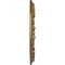 Ekena Millwork Ribbon with Bow Ceiling Medallion (Canopies up to 7 1/2"), 12 1/4"OD x 7 1/2"ID x 7/8"P, Pale Gold CM12RIPAS - alternate 3